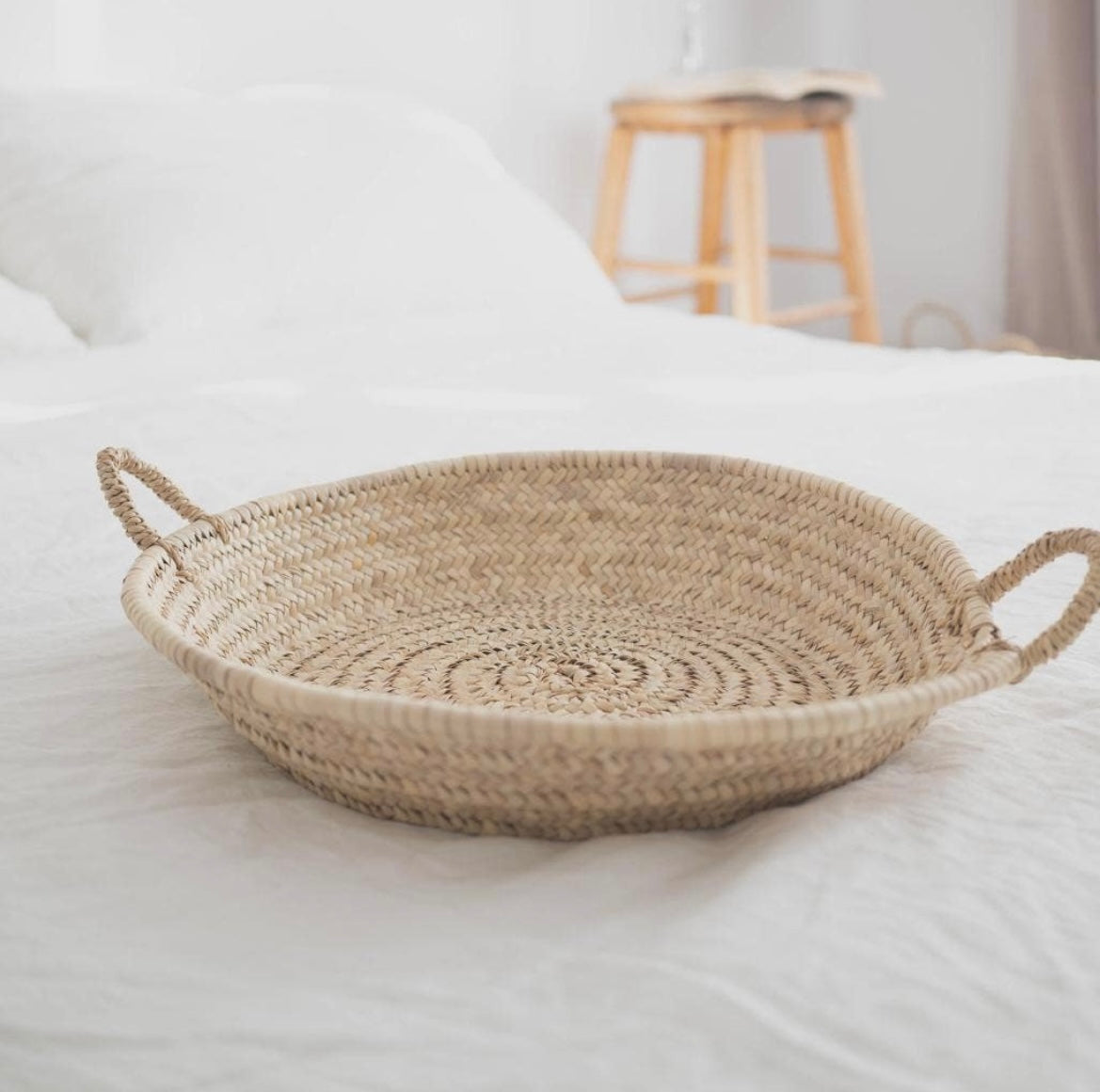 Moroccan Straw Woven Plate - 3 sizes